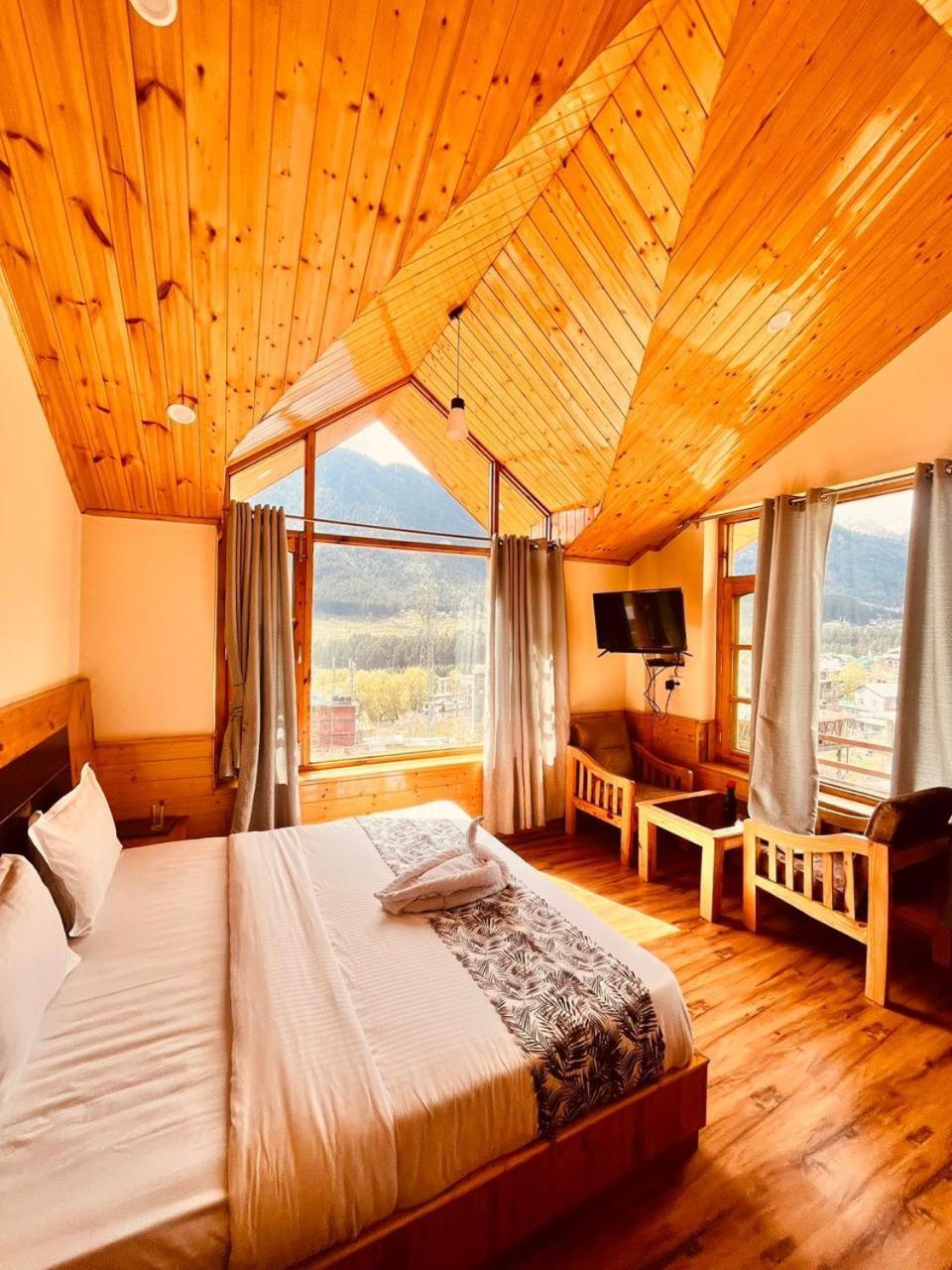 The Rohtang Chalet Hotel Manali  Bagian luar foto